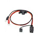 Rengasliittimillä varustettu 60 cm Snap-Lock latausjohto LEADS/SNAP/RINGS